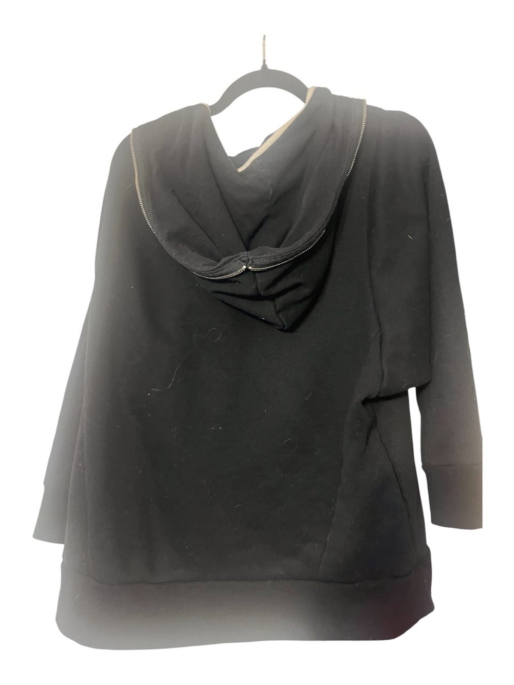 Modern Citizen oversized black zip-up sweatshirt - Picture 5 of 7